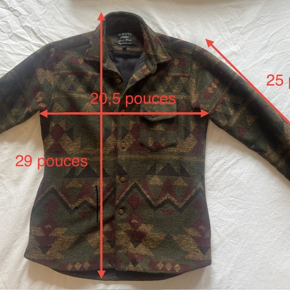 Veste chaude/blouson/jacket weekender by 18 waits (made in 🇨🇦 ) - Picture 2 of 6